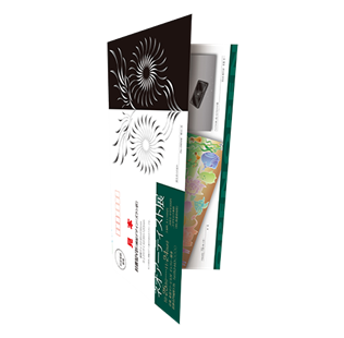 封書二つ折り圧着DM(110kg・135kg)