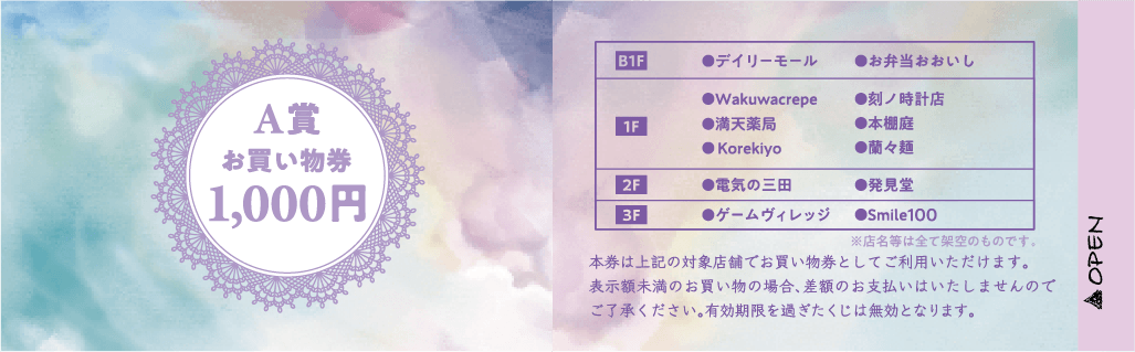 絵柄パターン例：あたり
