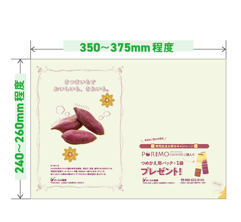 サイズ目安イメージ